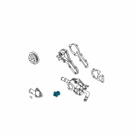 OEM Nissan Sentra Thermostat Assembly Diagram - 21200-6M43A
