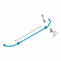 OEM 2017 BMW i8 Stabilizer, Rear Diagram - 33-50-6-866-007