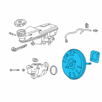 OEM 2017 Chevrolet Cruze Booster Diagram - 42704202