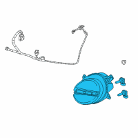 OEM 2004 Chevrolet SSR Composite Assembly Diagram - 15110118