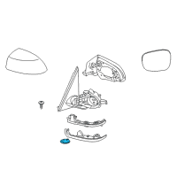 OEM 2016 BMW X5 Cover, Mirror Base, Right Diagram - 51-16-7-362-976