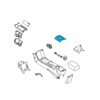 OEM Nissan Altima Finisher-A/T Indicator, Console Diagram - 96941-8J000