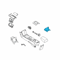 OEM 2004 Nissan Altima Shift Boot Diagram - 96935-3Z015
