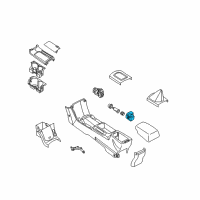 OEM Nissan Altima Switch Assy-Heat Seat Diagram - 25500-8J000