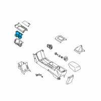 OEM 2002 Nissan Altima Insert-Cup Holder Diagram - 96975-8J000