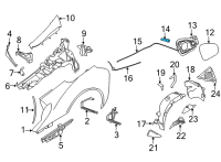 OEM BMW M240i Ejector Diagram - 51-17-7-257-780