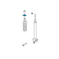 OEM 2009 Nissan Maxima Insulator Assembly Diagram - 55320-9N00A