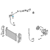 OEM 2019 Hyundai Sonata Cap-Charge Valve Diagram - 97811-C2500