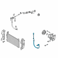 OEM 2016 Hyundai Sonata Hose-Discharge Diagram - 97762-C2000