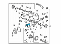 OEM GMC Sierra 2500 HD Inner Bearing Diagram - 84446305