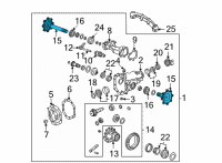 OEM 2021 GMC Sierra 3500 HD Inner Shaft Diagram - 84927147