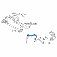 OEM 2021 BMW 330e xDrive TENSION STRUT WITH HYDRAULIC Diagram - 31-10-6-894-676