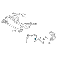 OEM 2015 BMW X3 Self-Locking Collar Nut Diagram - 33-32-6-760-668