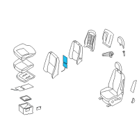 OEM Dodge Sprinter 2500 Pad-Heater Diagram - 68010845AA