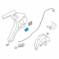 OEM Hyundai Kona Housing Assembly-Fuel Filler Diagram - 71531-J9000