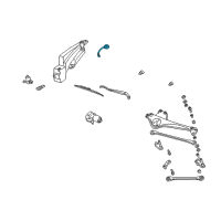 OEM Mercury Mystique Reservoir Cap Diagram - F5RZ-17632-A
