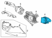 OEM 2022 Honda Civic SWITCH ASSY-, WIPER Diagram - 35256-T20-E11