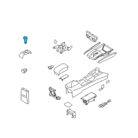 OEM 2012 Hyundai Elantra Knob Assembly-Gear Shift Lever Diagram - 46720-2H300-9P