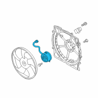 OEM 2019 Kia Optima Motor Assembly Diagram - 25386D5200