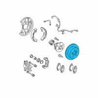 OEM 2008 Scion tC Rotor Diagram - 42431-47030