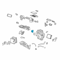 OEM Saturn Outlook Actuator Diagram - 15920864
