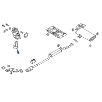 OEM Hyundai Santa Fe Sport Bolt Diagram - 28524-02500