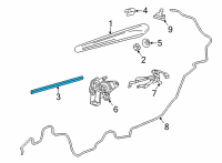 OEM 2022 Buick Envision Rear Blade Diagram - 42709518