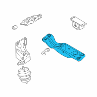 OEM Infiniti M37 Member Assy-Engine Mounting, Rear Diagram - 11310-4GB5A