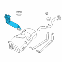 OEM 2009 Chrysler PT Cruiser Modul Pkg-Fuel Pump/Level Unit Diagram - 5114547AK