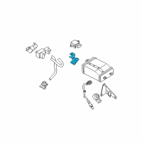 OEM 2003 Nissan Murano Valve Assy Control Diagram - 14935-AM60B