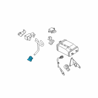 OEM Nissan Murano Valve Assy-Evapo, Service Port Diagram - 14939-EA200