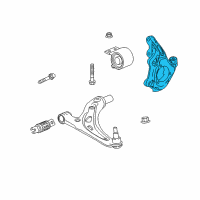 OEM 2020 Cadillac XT5 Knuckle Diagram - 84560115