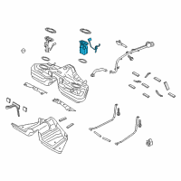 OEM Ford Mustang Fuel Pump Diagram - FR3Z-9H307-B