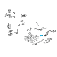 OEM 2002 Honda Civic Tube, Filler Neck Diagram - 17651-S5A-A30