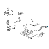 OEM Honda S2000 Cap, Fuel Filler (Toyoda) Diagram - 17670-S5A-A32