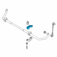 OEM BMW 530i xDrive Holder, Stabiliser, Upper Section Diagram - 31-35-6-861-471