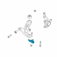 OEM Kia Soul EV Ball Joint Assembly-Lower Diagram - 54530B2100