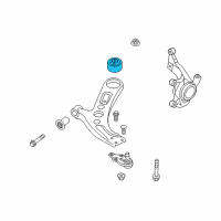 OEM 2015 Kia Soul EV Bush-Front Lower Arm(G) Diagram - 54584B2000