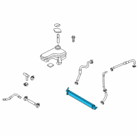 OEM Hyundai Sonata Radiator Assembly-Inverter Diagram - 25308-4R000