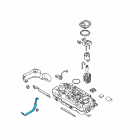 OEM Kia Niro Band Assembly-Fuel Tank Diagram - 31210G5000