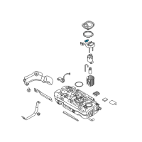 OEM 2019 Hyundai Sonata Sensor-Fuel Tank Pressure Diagram - 31435-E6800