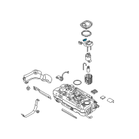 OEM 2018 Hyundai Ioniq Sensor-Fuel Tank Pressure Diagram - 31435-E6800