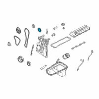 OEM Nissan Xterra Sprocket-Camshaft Diagram - 13024-9E000