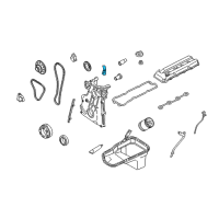 OEM 2000 Nissan Xterra Cover Front Diagram - 13502-VJ260