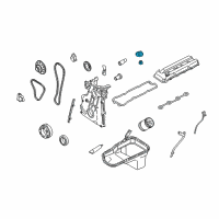 OEM Nissan Maxima Cap-Oil Filter Diagram - 15255-9N00A