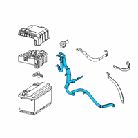 OEM 2021 GMC Sierra 1500 Positive Cable Diagram - 84906884