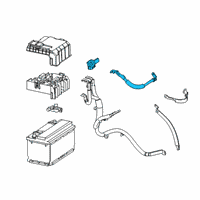 OEM GMC Sierra 1500 Negative Cable Diagram - 84430004