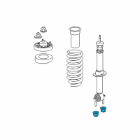 OEM Ford Taurus X Knuckle Nut Diagram - -W520214-S440