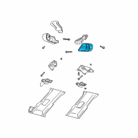 OEM Dodge Dakota INSULATOR-Engine Mount Diagram - 52009030