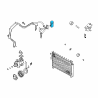 OEM 2000 Hyundai Accent Valve-Expansion Diagram - 97604-1C100